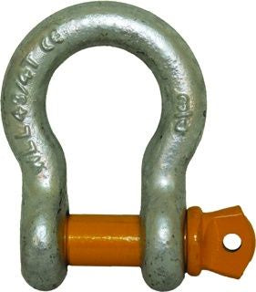 Bow Shackle (Rated) 8mm 750kg