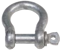 BLA GALVANISED BOW SHACKLE 10MM