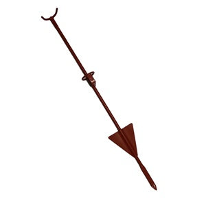 Rod HOLDER STM BEACH METAL  RED