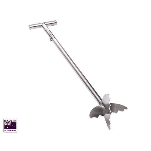 Burley Muncher - Stainless Steel 650mm Handle - Chemically  Polished