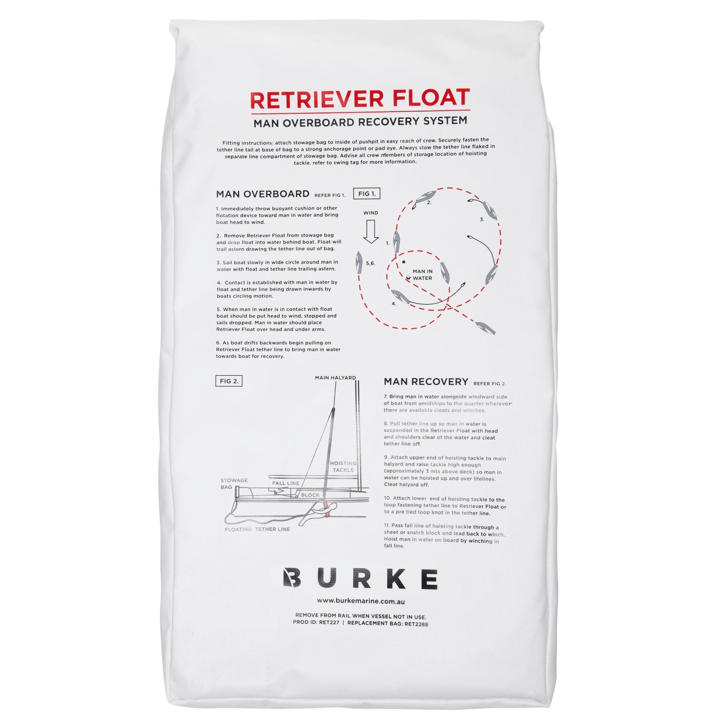 Replacement Stowbag for Retriever Float Lifesling