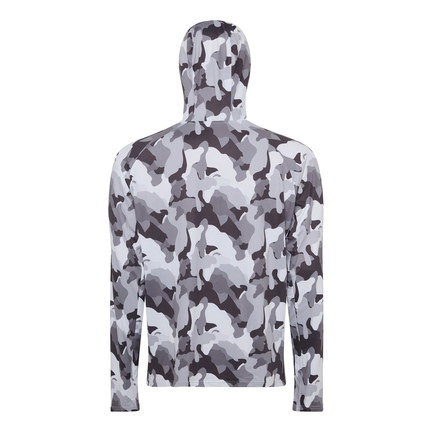 Hooded Sun Shirt - Grey Camo