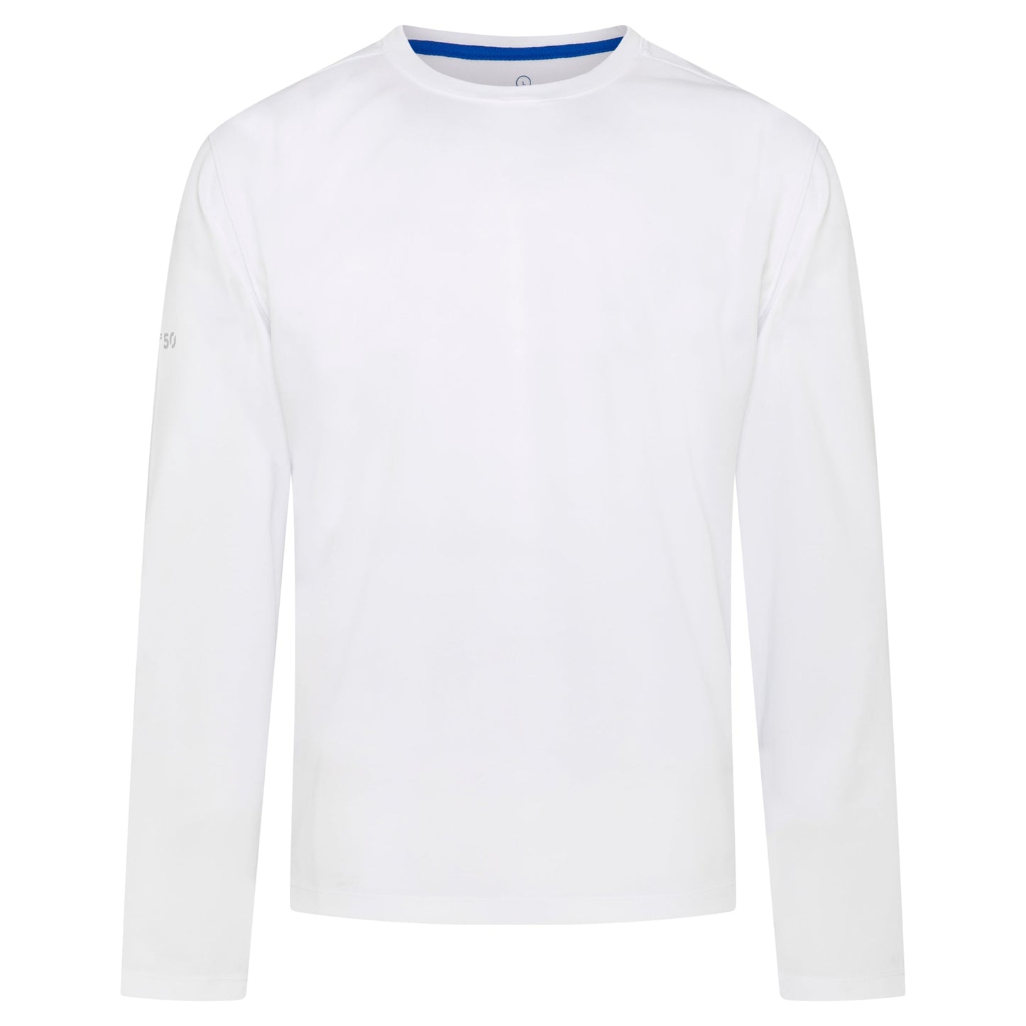 Crew Tech Tee LS - White